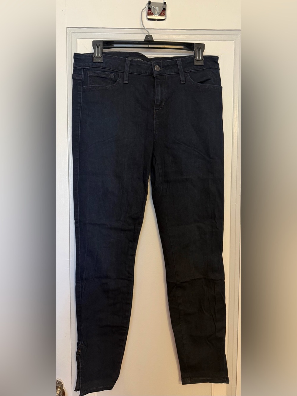 Women’s Joe's Jeans Dark Blue Skinny Zip-Ankle Stretch Jeans